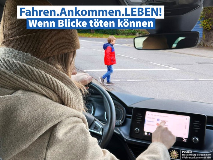 POL-HRO: Beginn der themenorientierten Verkehrskontrollen "Fahren.Ankommen.LEBEN!" zu den Themen "Ablenkung" und "Rückhalteeinrichtungen"