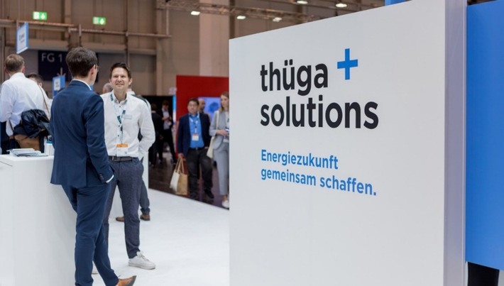 Energiezukunft gemeinsam schaffen - mit thüga solutions auf der E-world 2024 in Essen