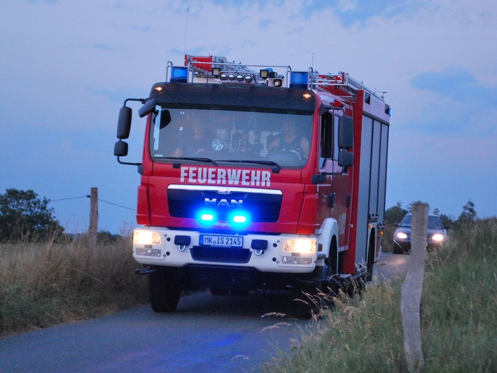 FW-MK: Erneut großer Waldbrand in Altena - Feuerwehr Iserlohn unterstützt bei Löscharbeiten