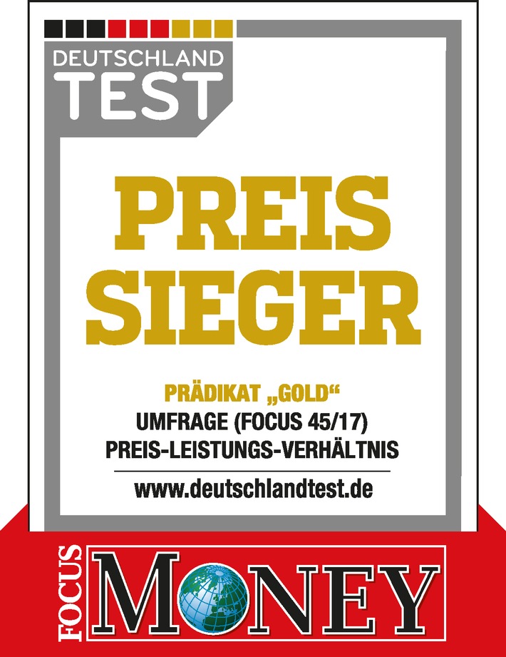 WeberHaus ist Preis-Leistungs-Sieger 2017