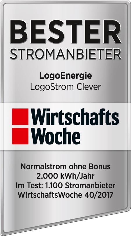 WirtschaftsWoche: LogoEnergie bester Stromanbieter