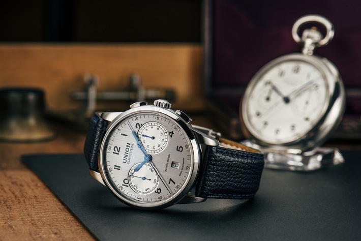 Union Glashütte 1893 Johannes Dürrstein Edition Chronograph / Weiterer Text über ots und www.presseportal.de/nr/156277 / Die Verwendung dieses Bildes für redaktionelle Zwecke ist unter Beachtung aller mitgeteilten Nutzungsbedingungen zulässig und dann auch honorarfrei. Veröffentlichung ausschließlich mit Bildrechte-Hinweis.