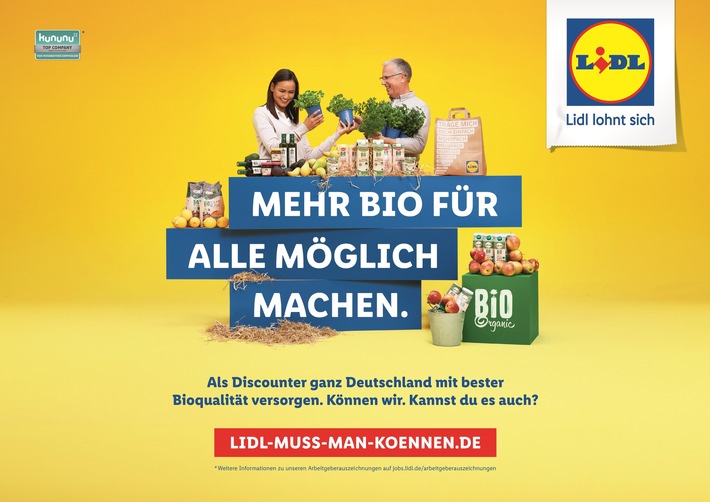 &quot;Lidl muss man können&quot;: Neue Kampagne zur Arbeitgebermarke von Lidl gestartet (FOTO)