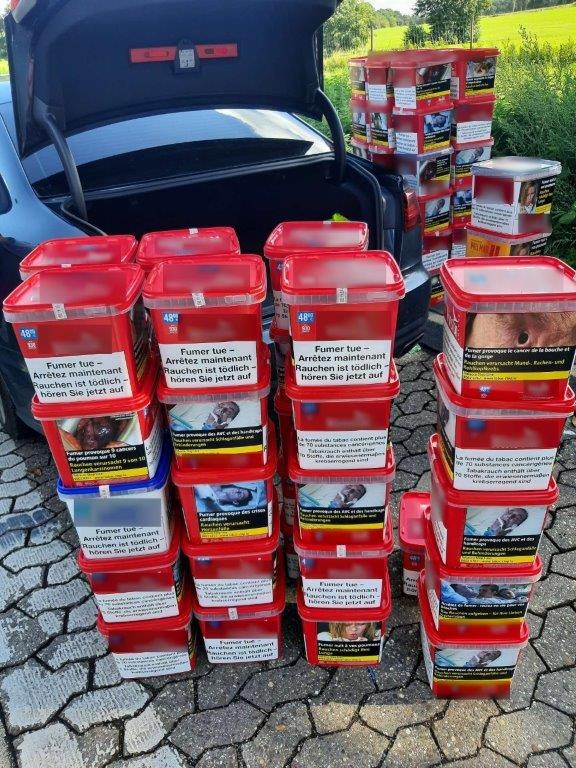 BPOL NRW: Bundespolizei beschlagnahmt fast 50 Kilogramm nicht versteuerten Tabak