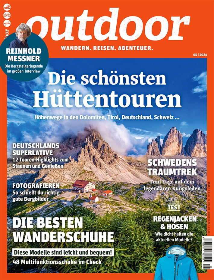 Das Magazin outdoor startet umfangreiche online-Suchfunktion auch für Trekkingcamps