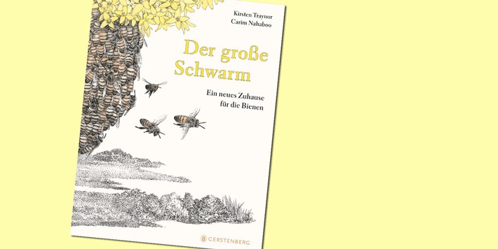 Kinderbuch: Ein Bienenschwarm sucht ein neues Zuhause