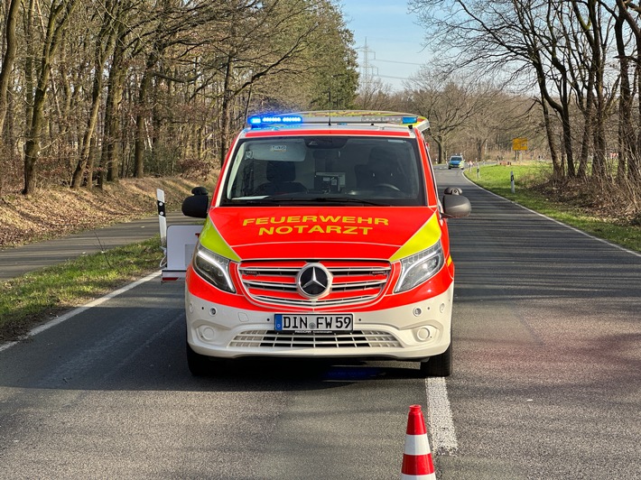 FW Hünxe: Person in verschlossener Wohnung