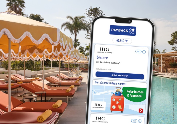 Noch mehr Punkte fürs Reisen: IHG Hotels & Resorts wird neuer PAYBACK Partner