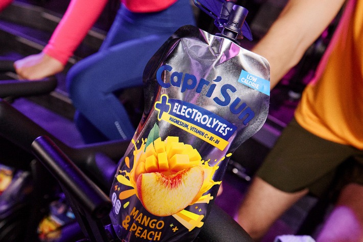 Gleicher Kultgeschmack, mehr Funktion: Capri-Sun launcht +Electrolytes