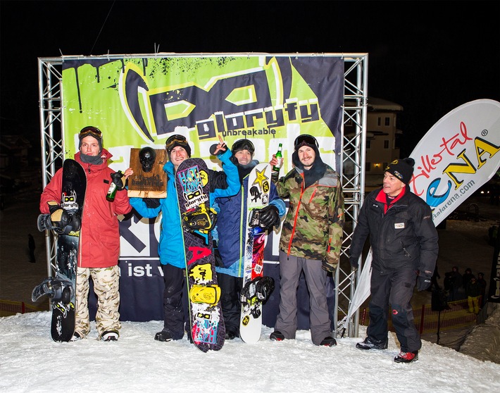 Daniel Mösl und Oscar Scherlin gewinnen gloryfy BASTARDS 2013 - BILD