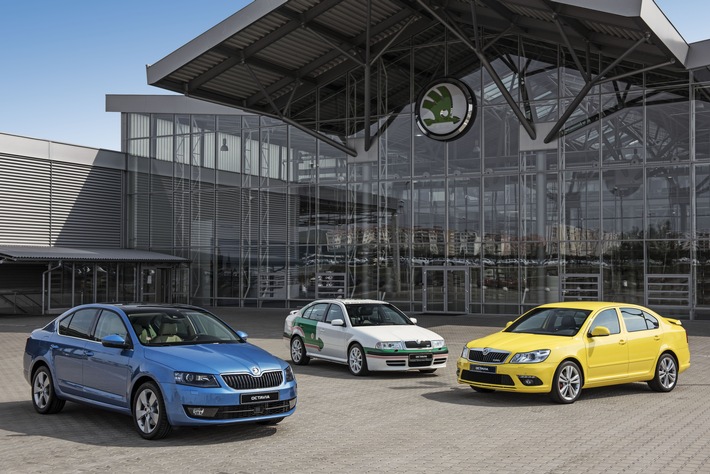 Vor 20 Jahren startete die Serienproduktion des Bestsellers SKODA OCTAVIA (FOTO)