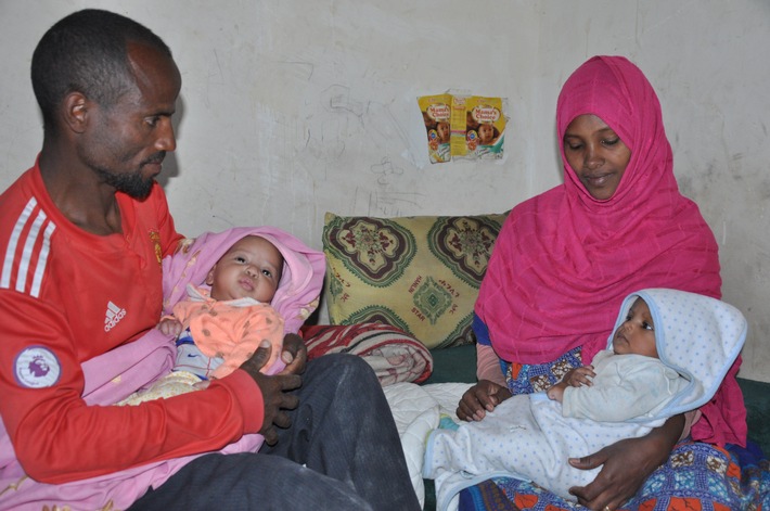 Nothilfe für Binnenflüchtlinge im äthiopischen Bürgerkrieg: Lubaba, Jemal und die Zwillinge
