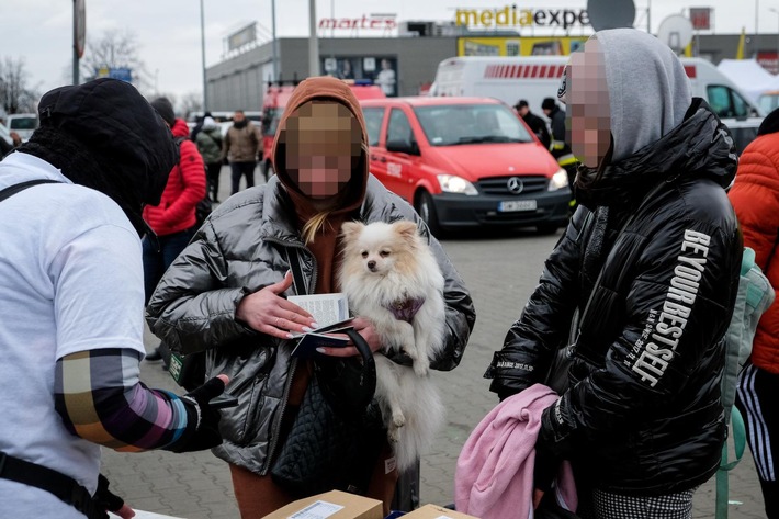 VIER PFOTEN: Tierschutz auch in Zeiten von Krieg / Hilfe für die ukrainischen Flüchtenden und ihre Haustiere