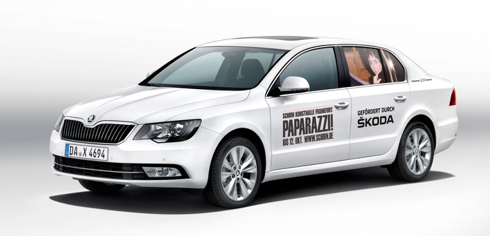 SKODA unterstützt Ausstellung "Paparazzi!" in der SCHIRN KUNSTHALLE FRANKFURT (FOTO)