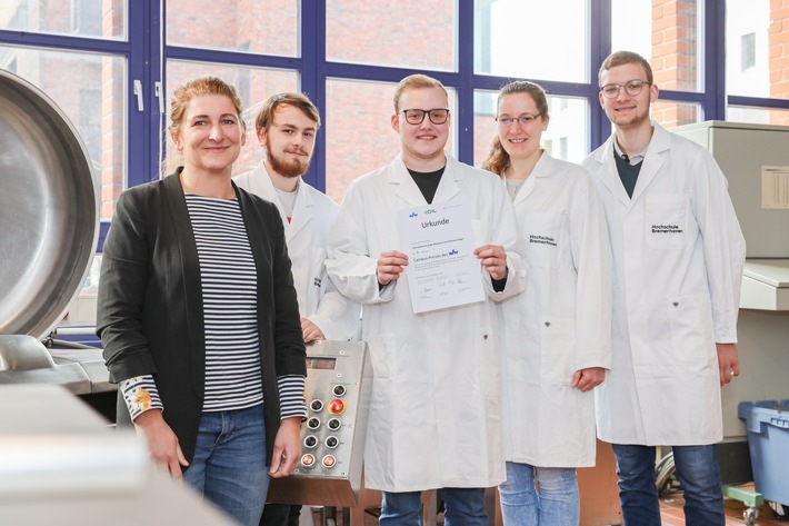 Studierende der Hochschule Bremerhaven belegen zweiten Platz bei Food Future Day 2022