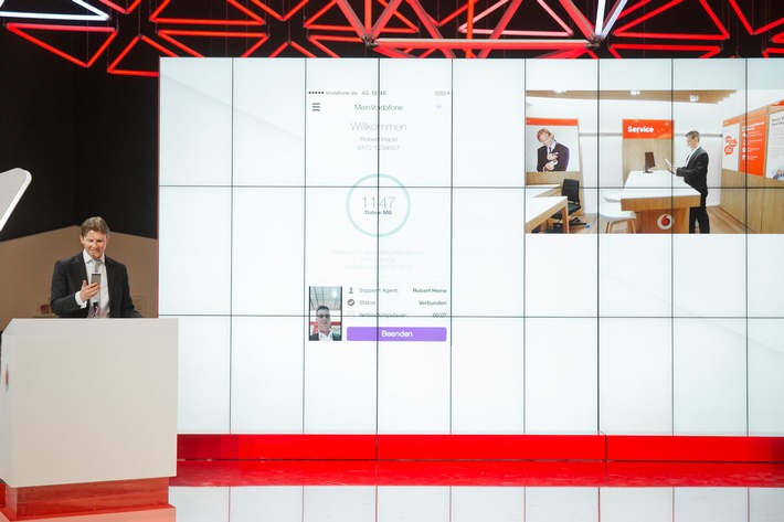 Kundenhilfe auf dem Handy wird mit dem Vodafone Video Service noch persönlicher (FOTO)