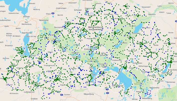 „Hallo Mecklenburg“ – Mobilfunkversorgung im Test