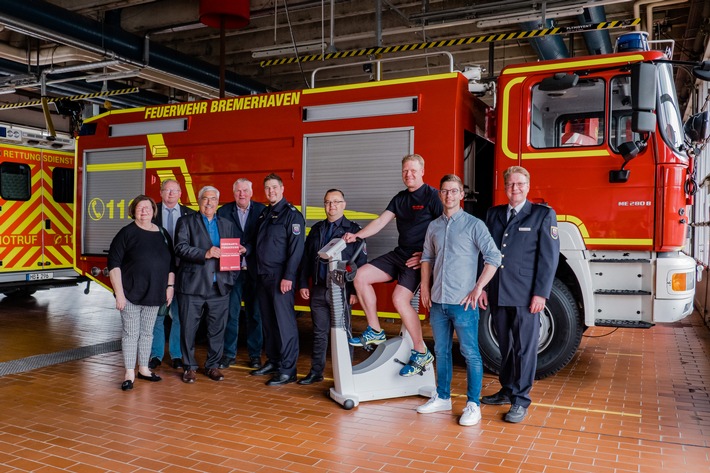 FW Bremerhaven: Gesundheit und Fitness Freiwillige Feuerwehren: Projektstart in Bremerhaven