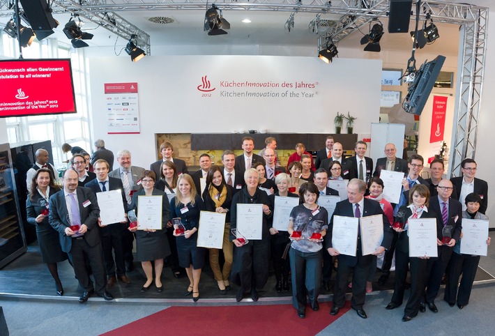 &quot;KüchenInnovation des Jahres® 2012&quot;: Verleihung auf Ambiente Messe, Frankfurt (mit Bild)