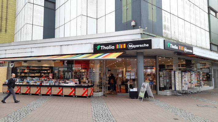 Veränderungen in Herne: Thalia Mayersche Buchhandlung erhält neues Gesicht