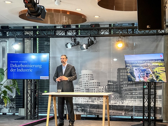 Westfalen-Vorstand Perkmann bei Dekarbonisierungstagung des Handelsblatts: "Große Herausforderung für den Mittelstand!"
