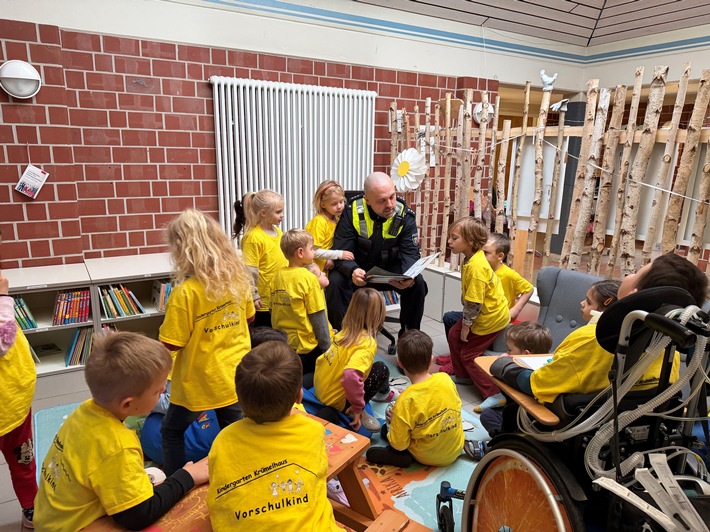 POL-DN: Polizei Düren beteiligt sich am Bundesvorlesetag - Frühzeitige Begegnungen stärken Vertrauen