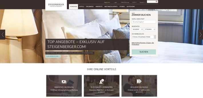 Pressemitteilung: Digitalmarketingstrategie der Deutschen Hospitality als Benchmark der Branche ausgezeichnet