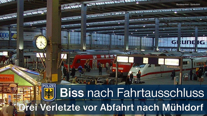 Bundespolizeidirektion München: Vor DB-Mitarbeiterin entblößt - 33-Jähriger ließ am Hauptbahnhof die Hose runter