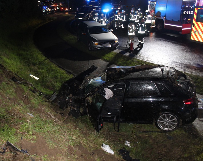 POL-AC: Tödlicher Unfall im Nordkreis - Mann stirbt noch an der Unfallstelle