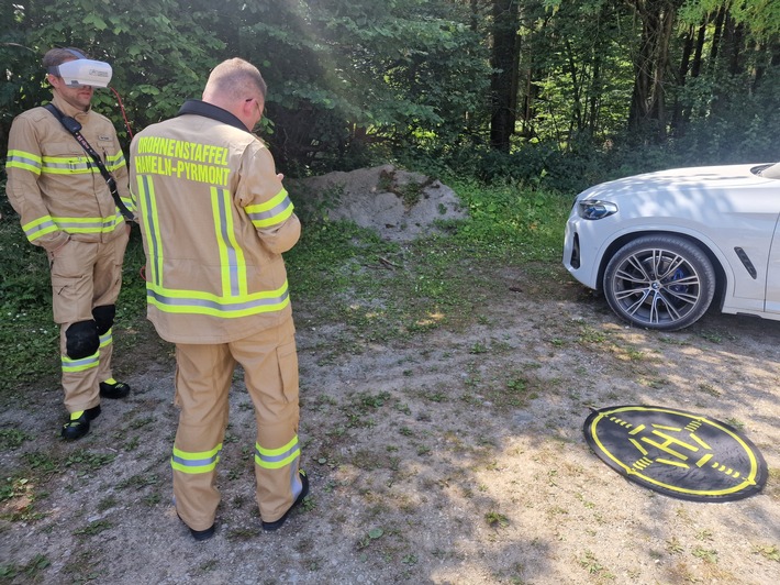 POL-HM: Erneuter Brandausbruch im Wald bei Osterwald