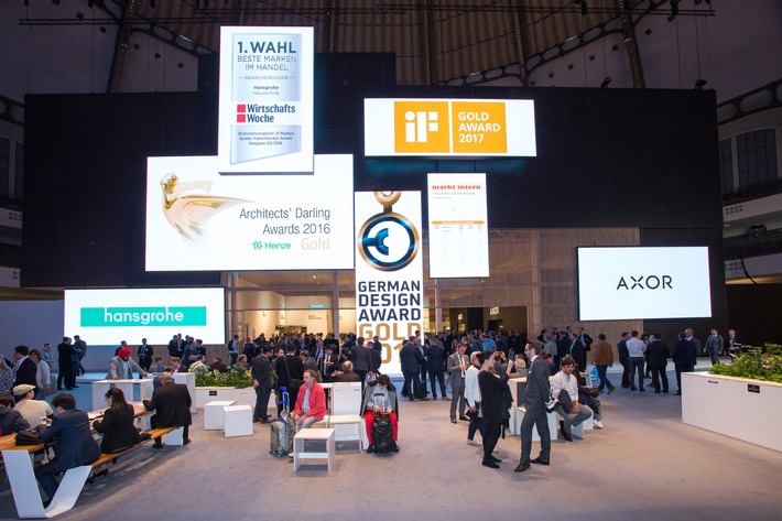 Positives Feedback auf sensationellen Auftritt von AXOR und hansgrohe auf der weltgrößten Fachmesse der Sanitär-, Heizungs- und Klimabranche ISH 2017