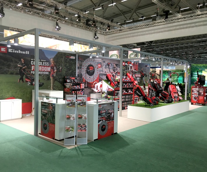 Einhell puts new product highlights on display at spoga+gafa in Cologne