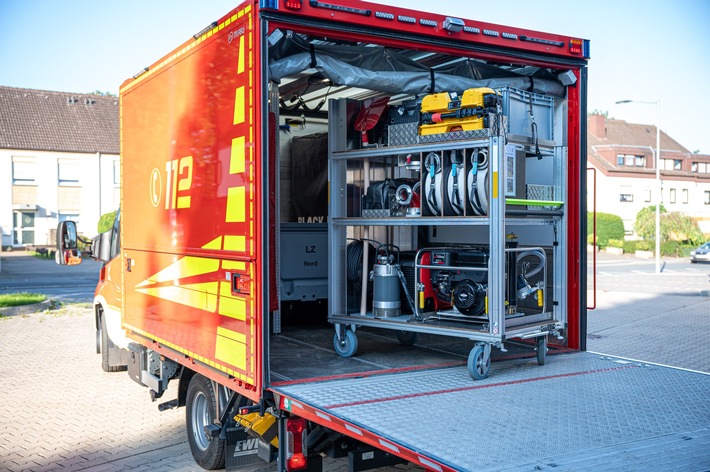 Für Unwetter-Lagen gut gerüstet: optimal Umwelttechnik entwickelt innovativen Rollcontainer