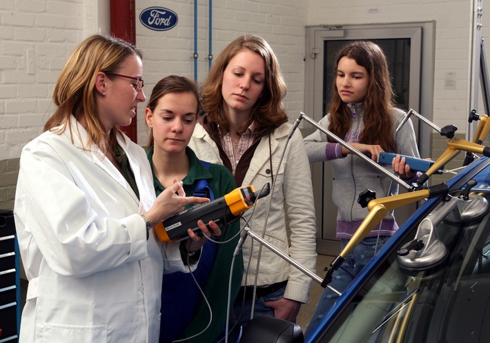 &quot;Alles eine Frage der Technik&quot;: Am Girls&#039; Day erleben Mädchen technische Berufe bei Ford