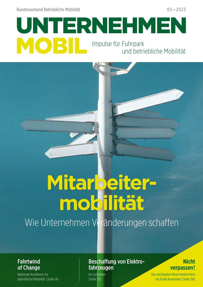 UNTERNEHMEN MOBIL – Mitarbeitermobilität