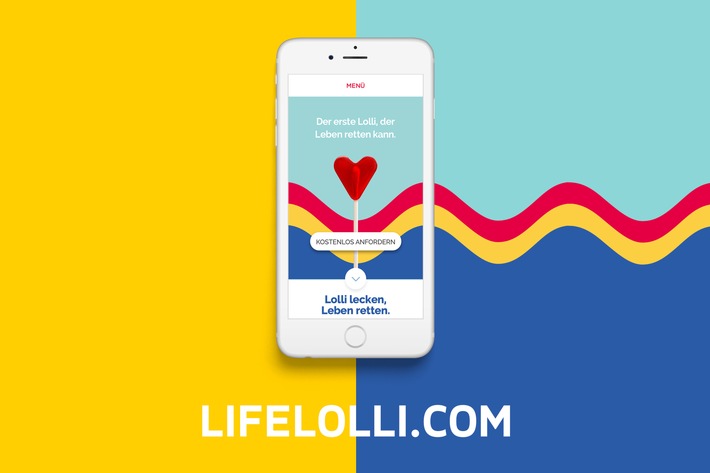Der Life Lolli - der erste Lolli, der Leben retten kann