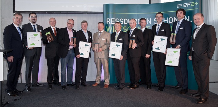 Gewinner des Effizienz-Preises NRW 2013 stehen fest - Preisverleihung durch NRW-Umweltminister in Essen (BILD)