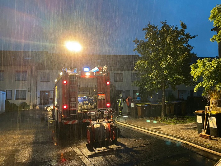 FW-DO: 29.06.2021 - UNWETTER ÜBER DORTMUND Tief Xero sorgt für hohe Einsatzzahlen