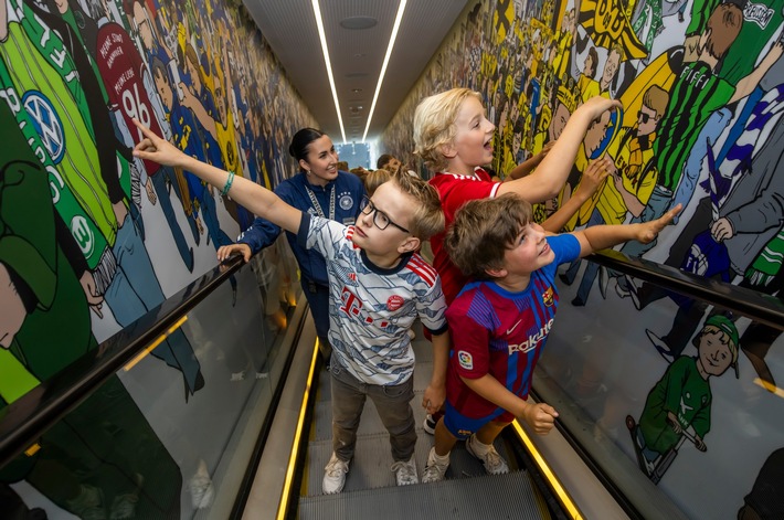 Presse-Info mit Verlosungsangebot: Sommerferien im Fußballmuseum