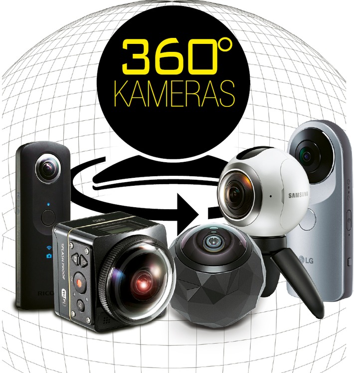 COMPUTER BILD: 360-Grad-Kameras im Test: Panoramablick Top, Bildqualität Flop