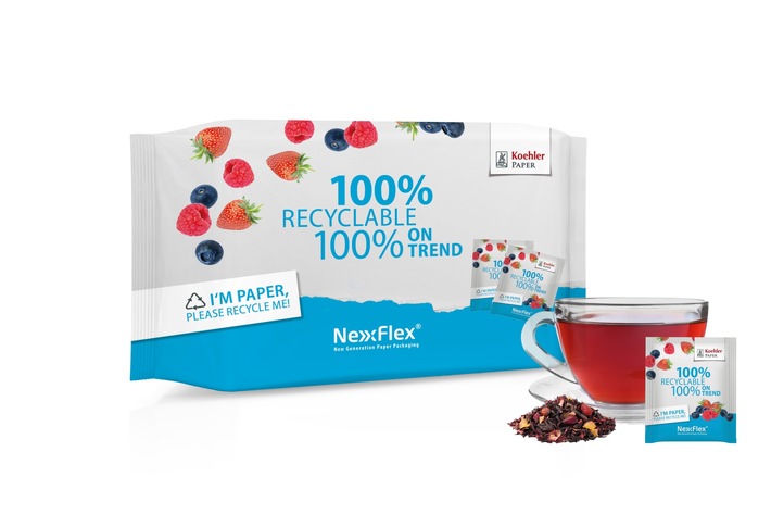 Flexible Packaging Paper Specially for Tea: Koehler Paper Presents New Line at Fachpack 2024