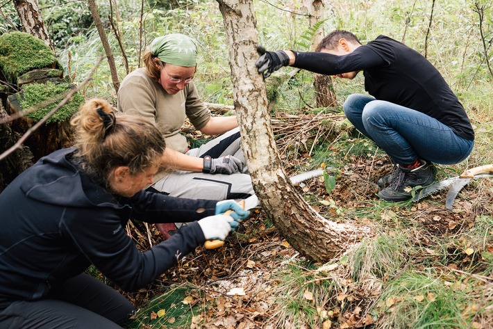 Freiwilliges Engagement für naturnahe Wälder: das Bergwaldprojekt e.V. in Oberhof