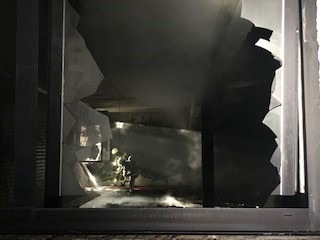 FW-BO: Brand in einem leerstehendem Gebäude in BO Wattenscheid