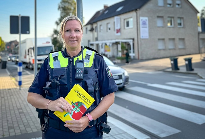POL-UN: Bergkamen - Erneute Aktion zur Aufklärung "Elterntaxis" vor Grundschulen