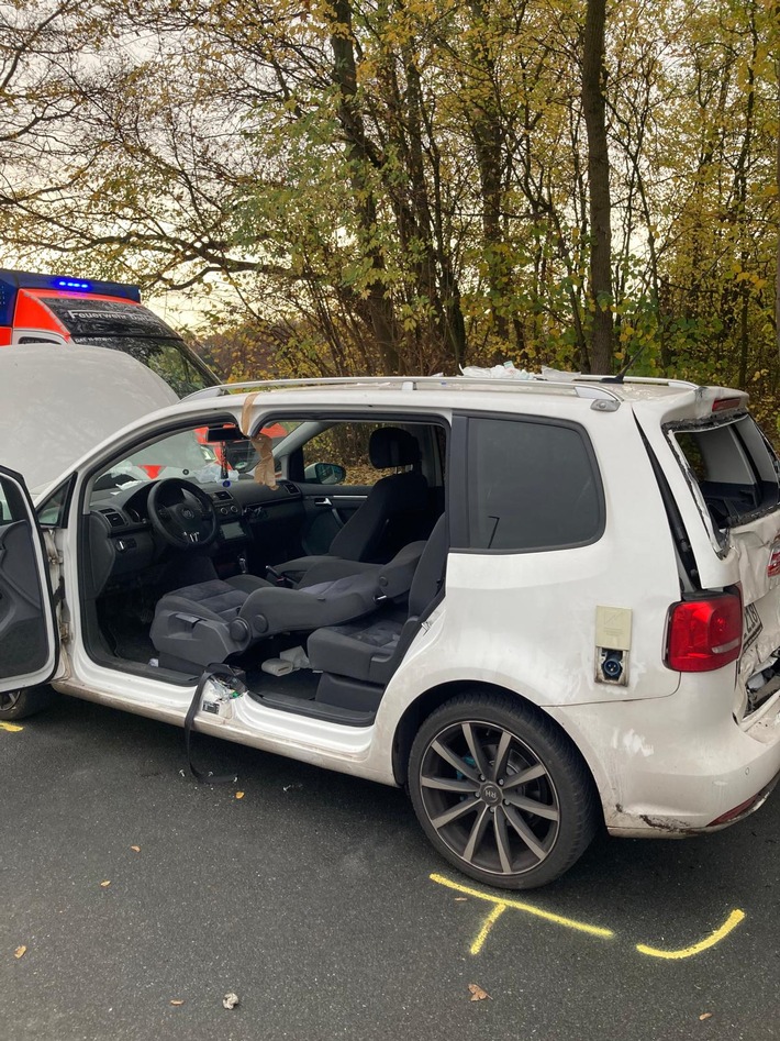 FW Datteln: Verkehrsunfall mit technischer Rettung