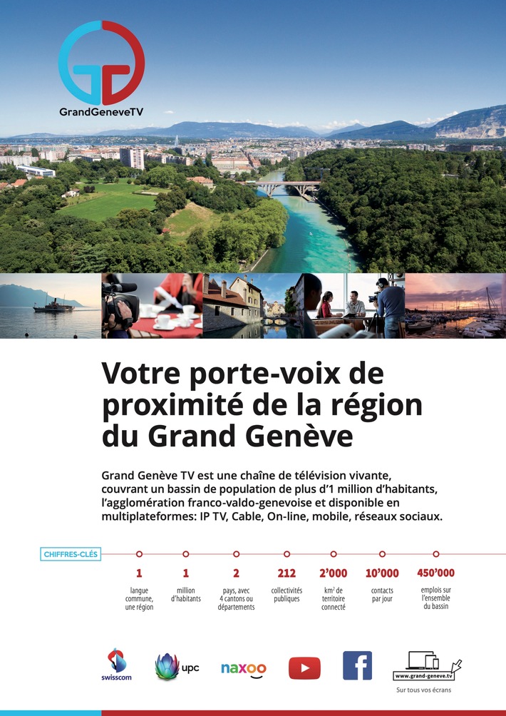Grand Genève TV prête pour sa nouvelle étape prévue le 22.09.2022