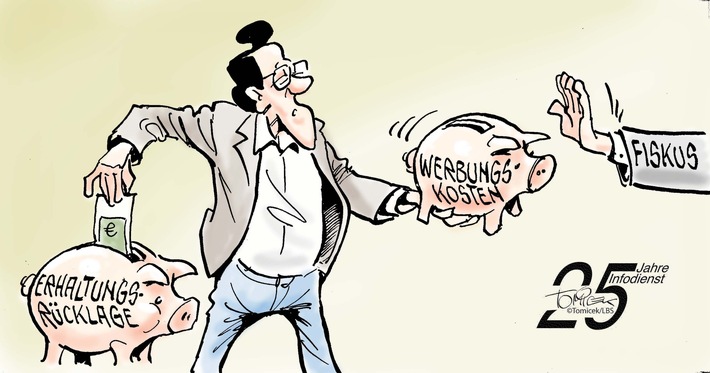 Streit um Erhaltungsrücklage / Werbungskosten entstehen nicht bereits bei Einzahlung durch Eigentümer