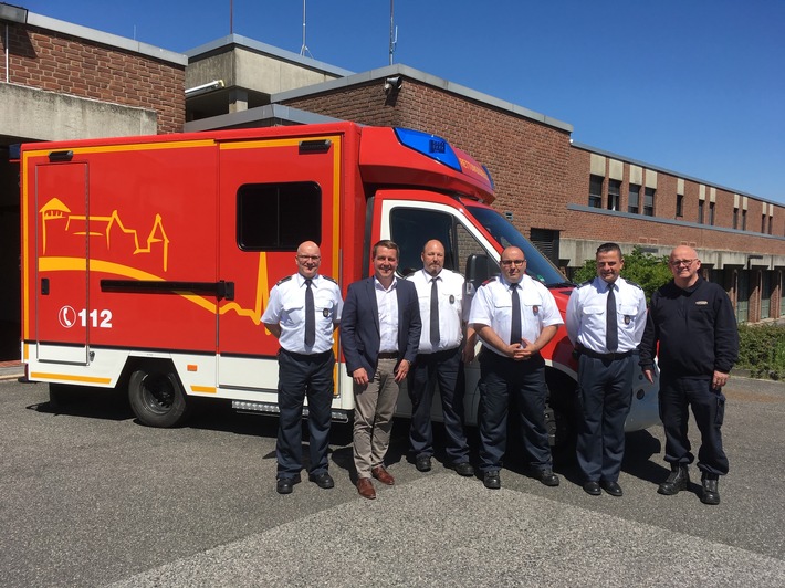FW-Stolberg: Neuer Rettungswagen in Dienst gestellt