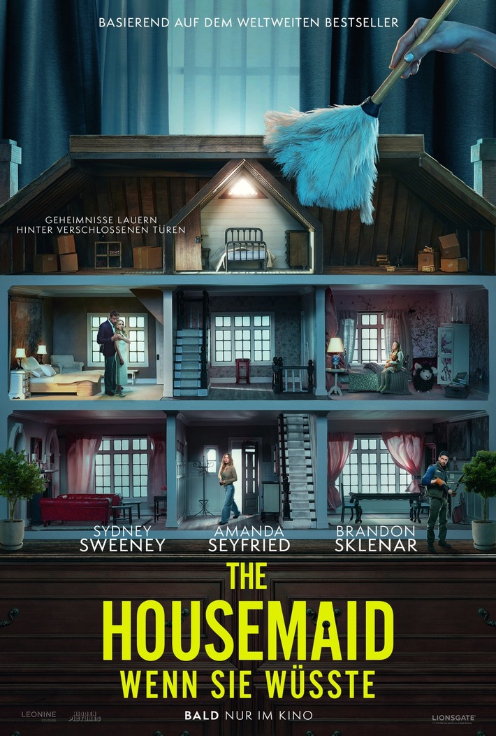 Neuer Kinostarttermin: THE HOUSEMAID - WENN SIE WÜSSTE ab 15. Januar 2026 im Kino