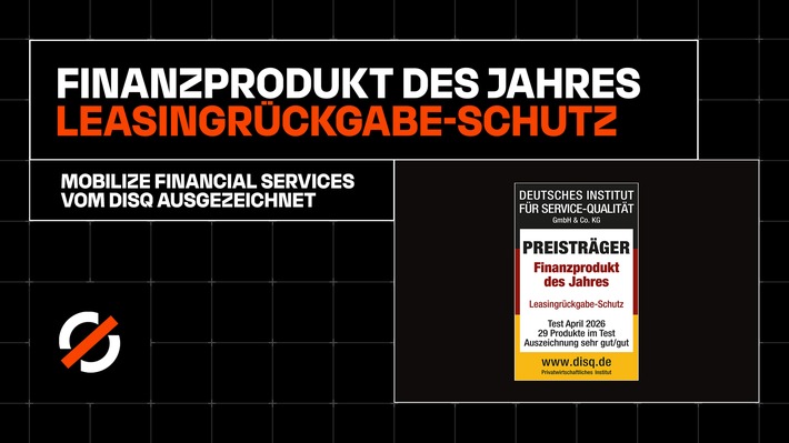 Leasingrückgabe-Schutz ist Finanzprodukt des Jahres 2026